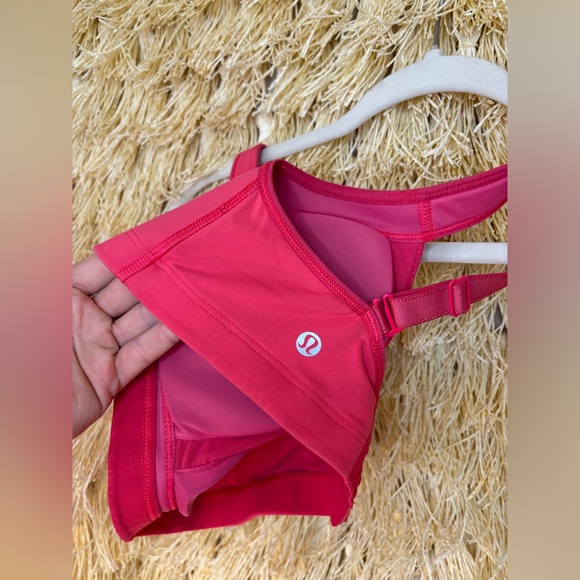 Lululemon💎LIKE NEW💎Ta Ta Tamer III 34D Cup💎Boom Juice Pink💎VINTAGE💎sz 8 - Picture 11 of 16